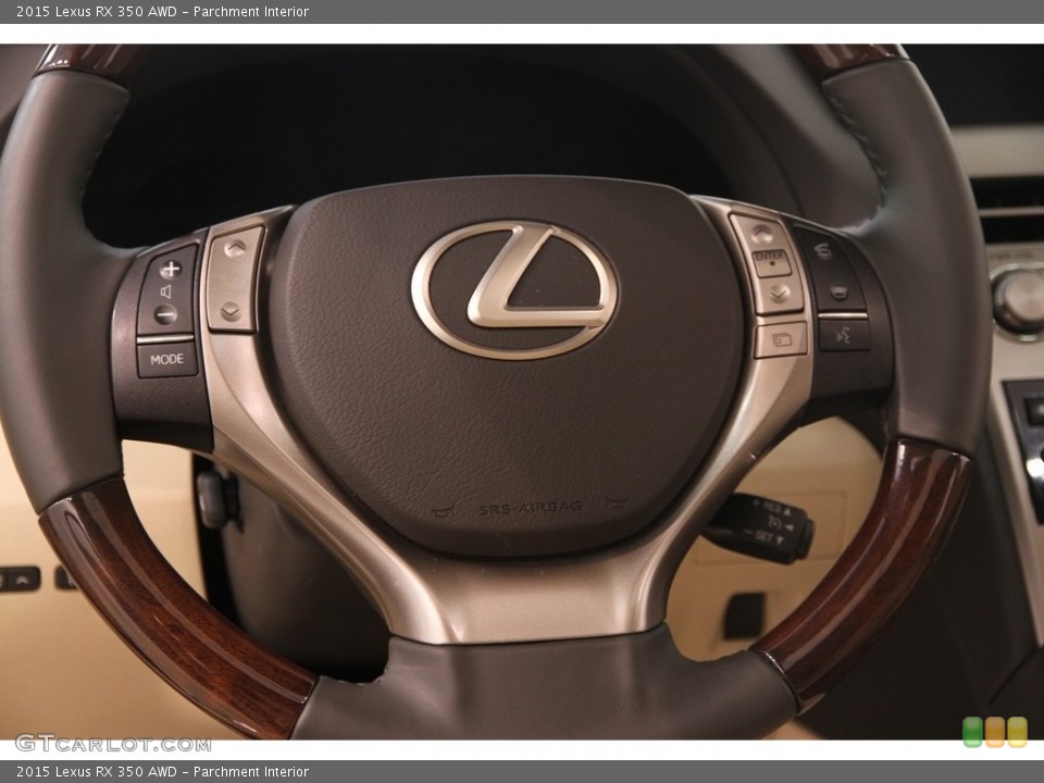 Parchment Interior Steering Wheel for the 2015 Lexus RX 350 AWD #114378154
