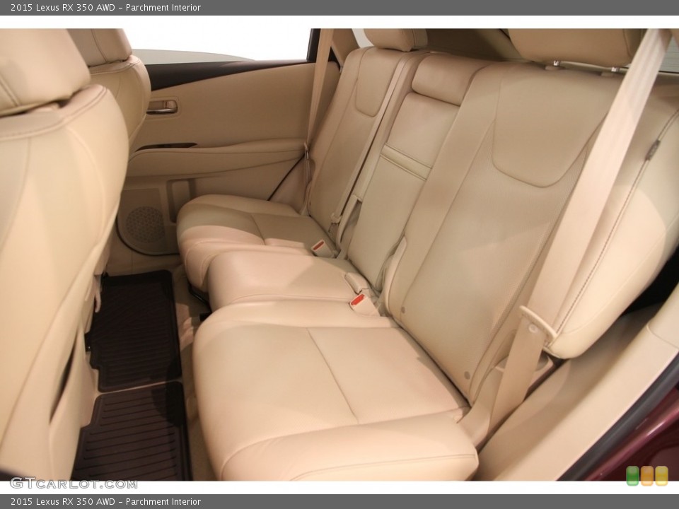 Parchment Interior Rear Seat for the 2015 Lexus RX 350 AWD #114378241