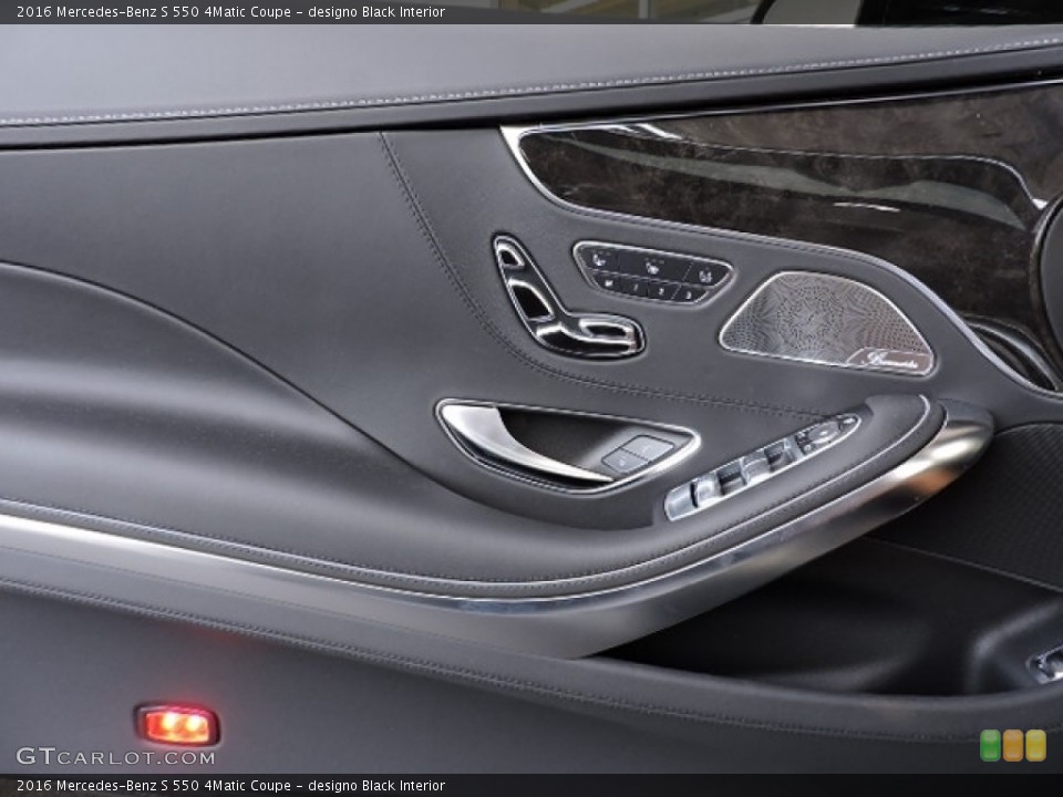 designo Black Interior Door Panel for the 2016 Mercedes-Benz S 550 4Matic Coupe #114384811