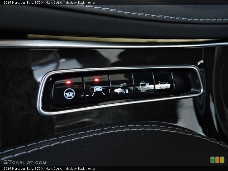 designo Black Interior Controls for the 2016 Mercedes-Benz S 550 4Matic Coupe #114384988