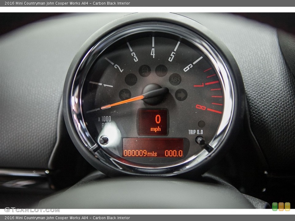 Carbon Black Interior Gauges for the 2016 Mini Countryman John Cooper Works All4 #114393906
