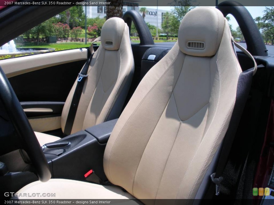 designo Sand Interior Photo for the 2007 Mercedes-Benz SLK 350 Roadster #11441944
