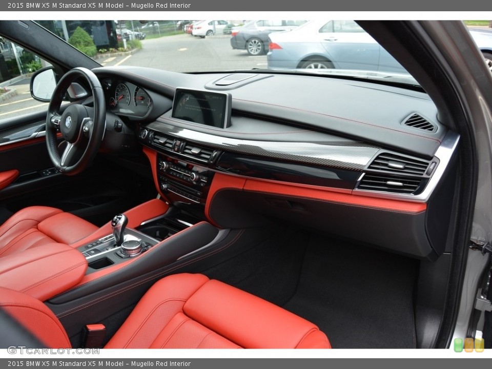 Mugello Red Interior Dashboard for the 2015 BMW X5 M  #114429985