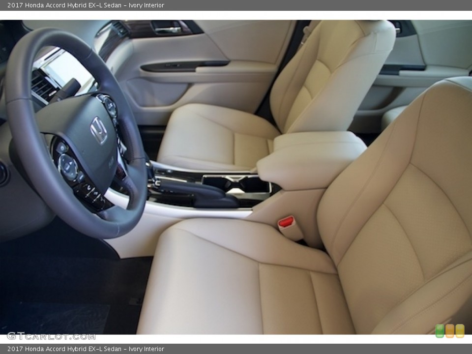 Ivory Interior Front Seat for the 2017 Honda Accord Hybrid EX-L Sedan #114450997