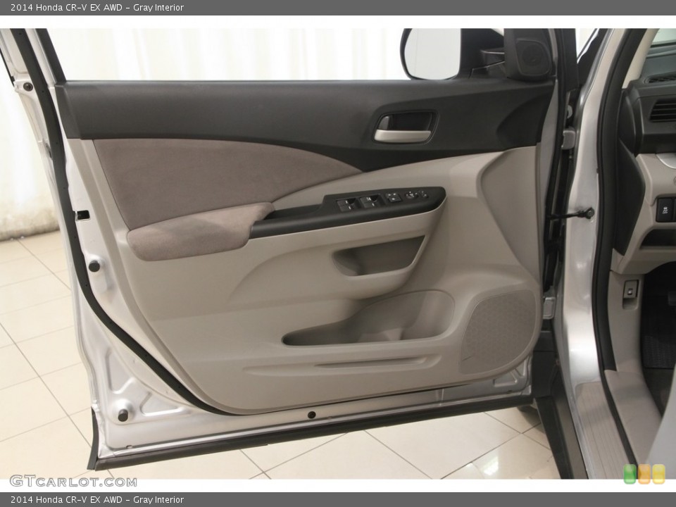 Gray Interior Door Panel for the 2014 Honda CR-V EX AWD #114466318
