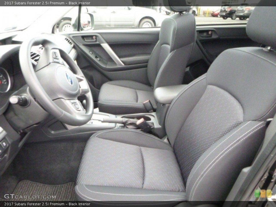 Black Interior Photo for the 2017 Subaru Forester 2.5i Premium #114474574