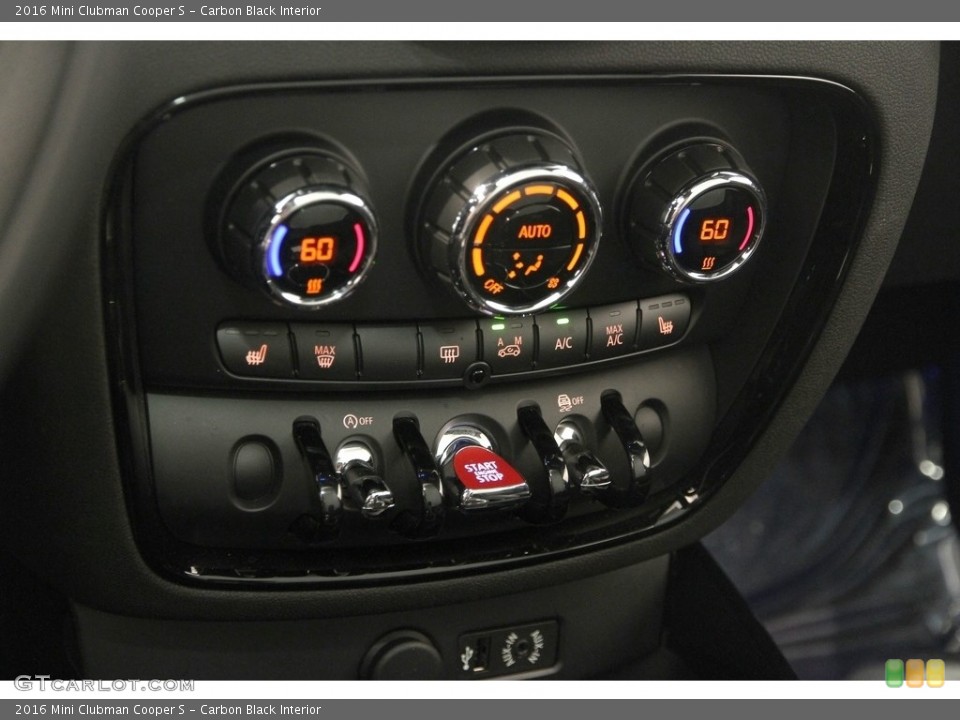 Carbon Black Interior Controls for the 2016 Mini Clubman Cooper S #114478993