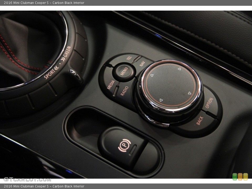 Carbon Black Interior Controls for the 2016 Mini Clubman Cooper S #114479056