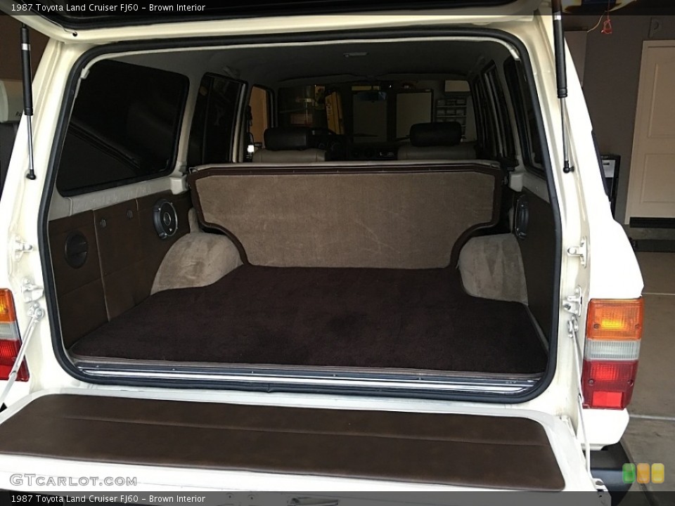 Brown Interior Trunk for the 1987 Toyota Land Cruiser FJ60 #114497976
