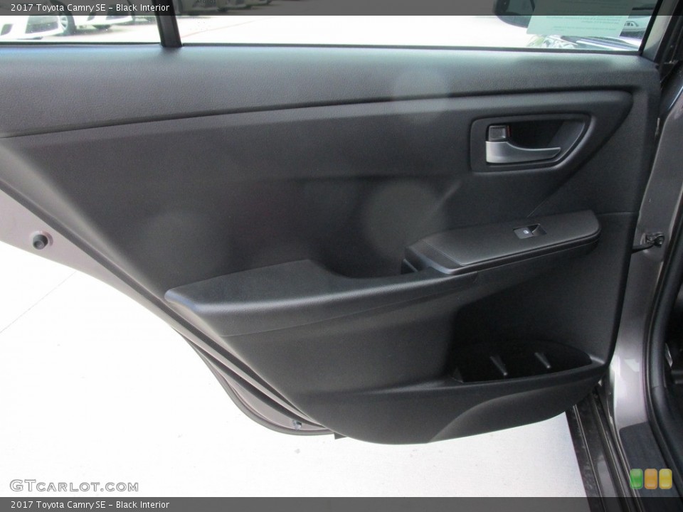 Black Interior Door Panel for the 2017 Toyota Camry SE #114509751
