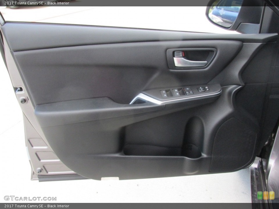 Black Interior Door Panel for the 2017 Toyota Camry SE #114509790