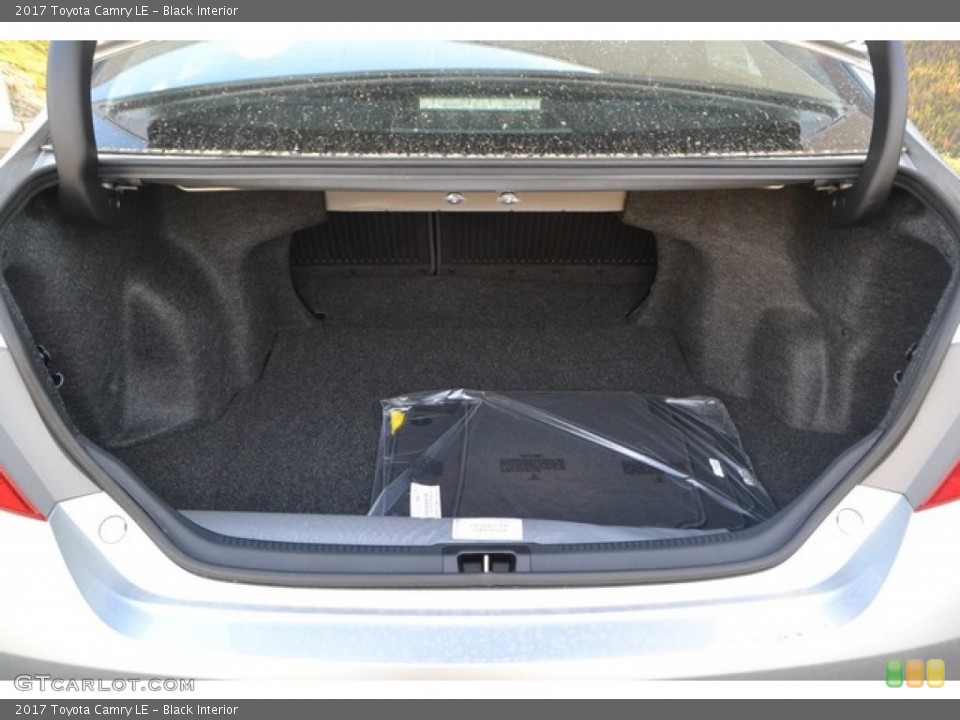 Black Interior Trunk for the 2017 Toyota Camry LE #114521775