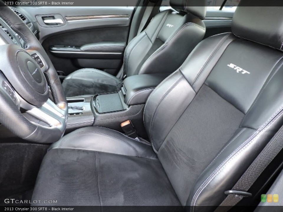 Black Interior Front Seat for the 2013 Chrysler 300 SRT8 #114527250