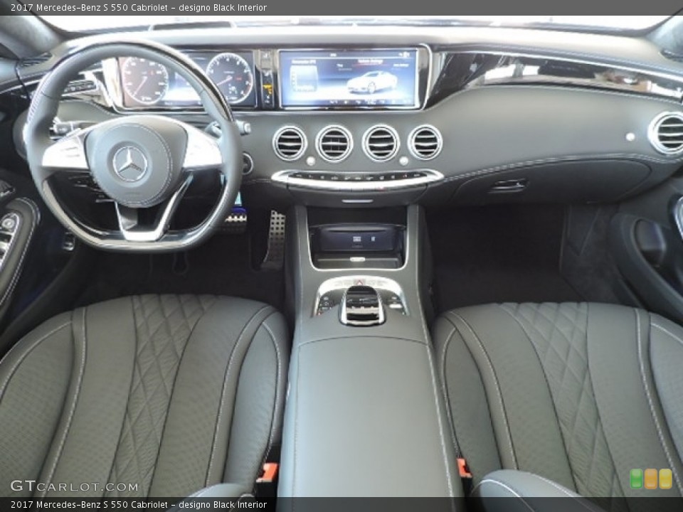 designo Black Interior Photo for the 2017 Mercedes-Benz S 550 Cabriolet #114527517