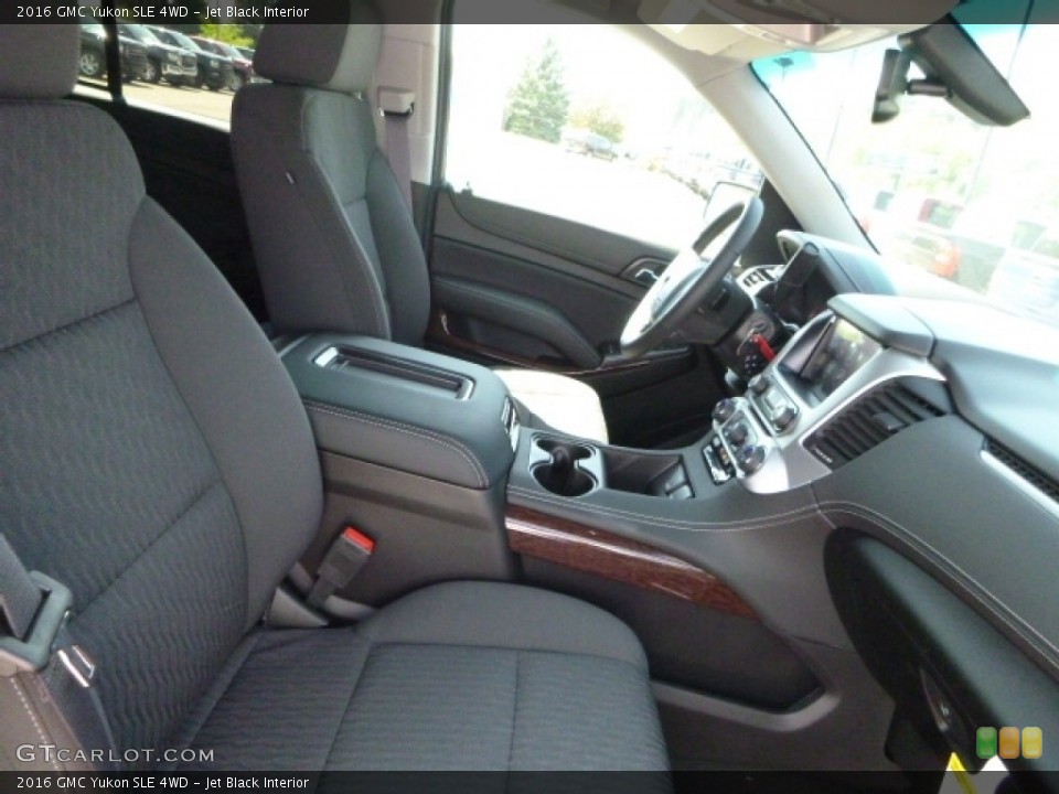 Jet Black Interior Front Seat for the 2016 GMC Yukon SLE 4WD #114563672