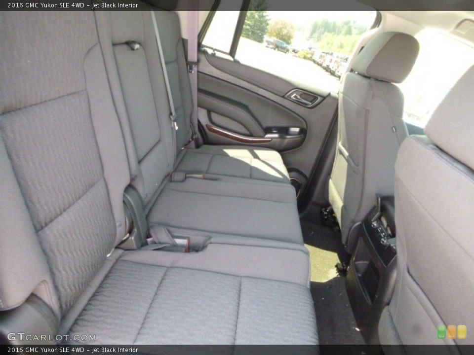 Jet Black Interior Rear Seat for the 2016 GMC Yukon SLE 4WD #114563702