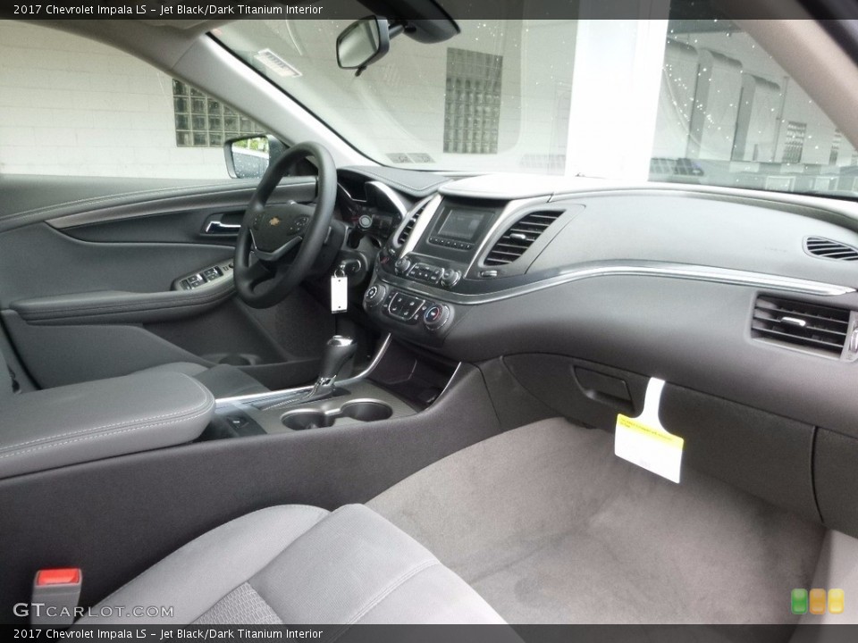 Jet Black/Dark Titanium Interior Photo for the 2017 Chevrolet Impala LS #114571467