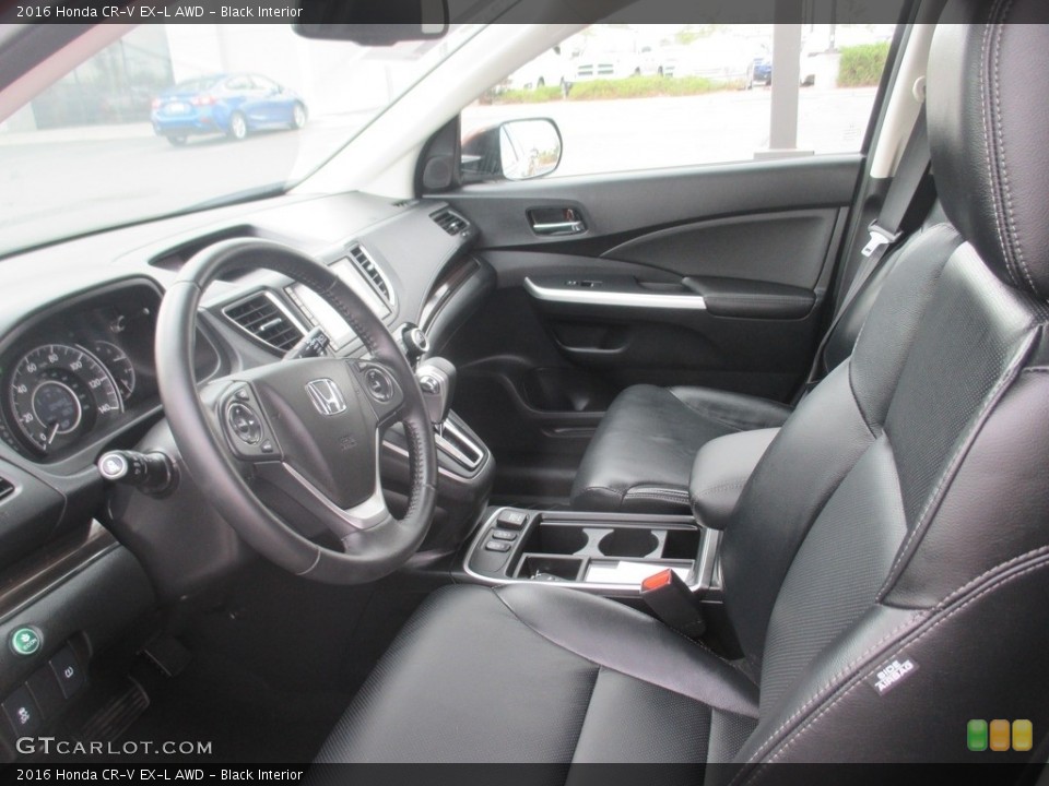 Black Interior Photo for the 2016 Honda CR-V EX-L AWD #114587511