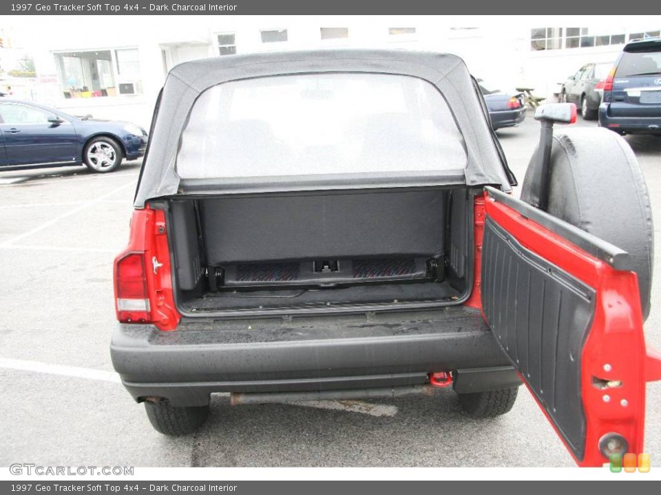 Dark Charcoal Interior Trunk for the 1997 Geo Tracker Soft Top 4x4 #11462071