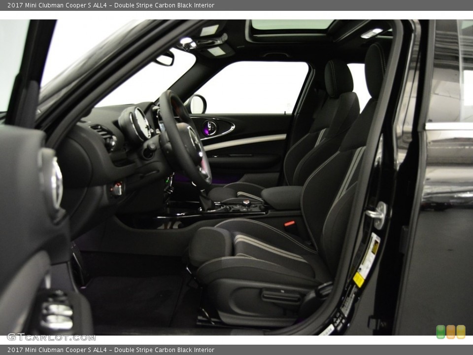 Double Stripe Carbon Black Interior Photo for the 2017 Mini Clubman Cooper S ALL4 #114636879