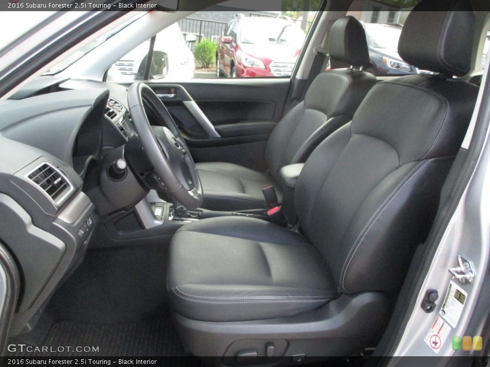 Black Interior Photo for the 2016 Subaru Forester 2.5i Touring #114641589