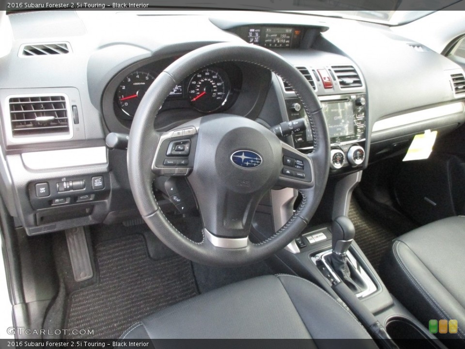 Black 2016 Subaru Forester Interiors