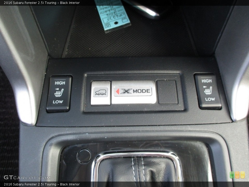 Black Interior Controls for the 2016 Subaru Forester 2.5i Touring #114641685