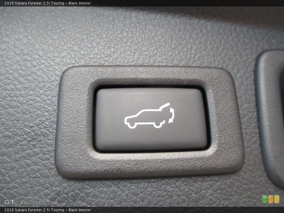Black Interior Controls for the 2016 Subaru Forester 2.5i Touring #114641862