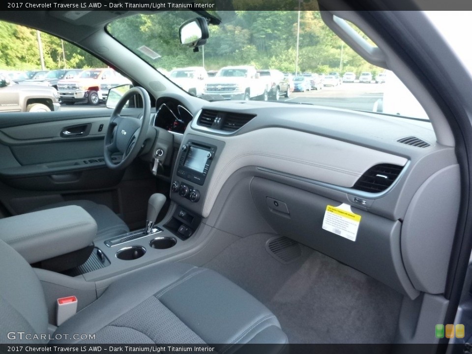 Dark Titanium/Light Titanium Interior Photo for the 2017 Chevrolet Traverse LS AWD #114646495