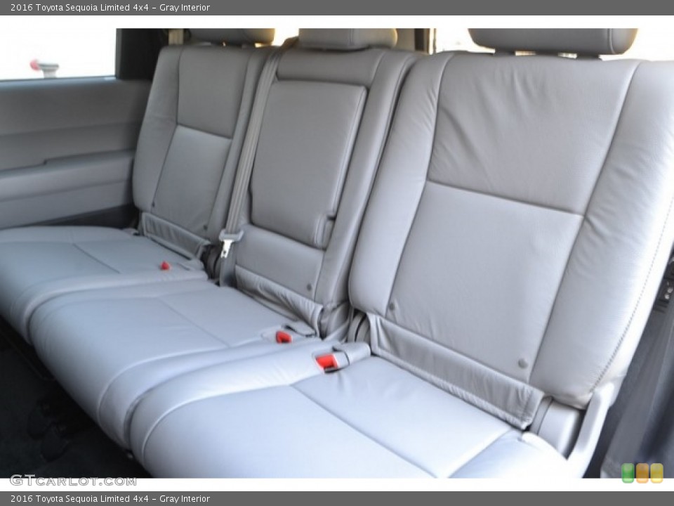 Gray Interior Rear Seat for the 2016 Toyota Sequoia Limited 4x4 #114647389