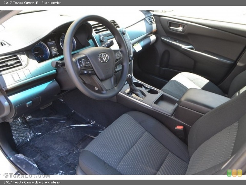 Black Interior Photo for the 2017 Toyota Camry LE #114656932