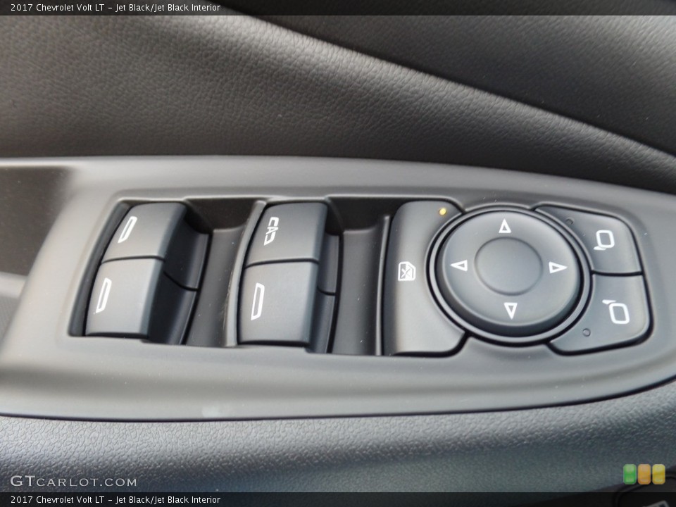 Jet Black/Jet Black Interior Controls for the 2017 Chevrolet Volt LT #114657769