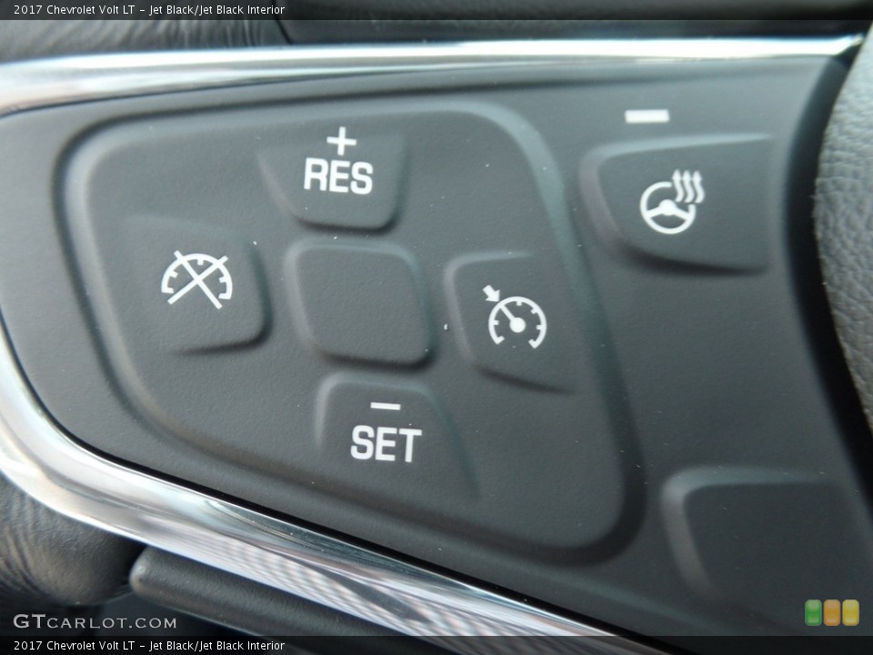 Jet Black/Jet Black Interior Controls for the 2017 Chevrolet Volt LT #114657868