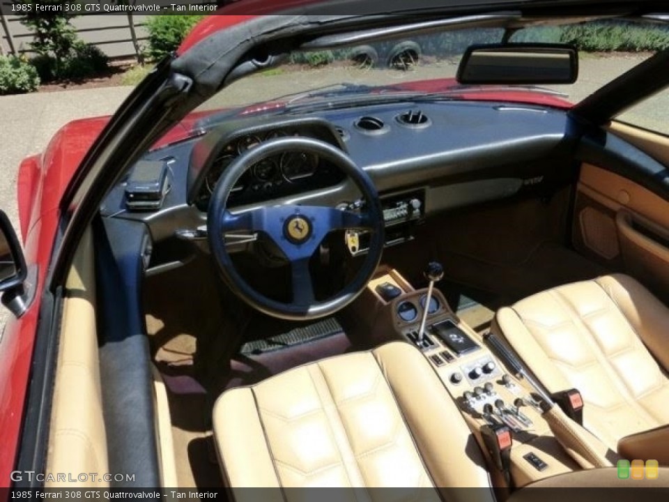 Tan Interior Photo for the 1985 Ferrari 308 GTS Quattrovalvole #114673924