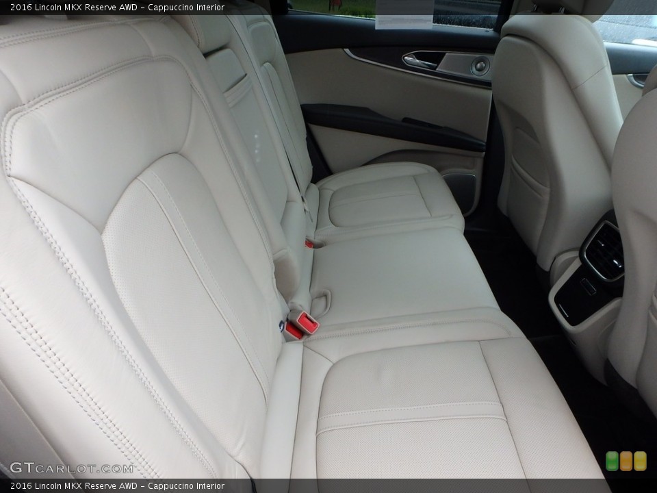 Cappuccino Interior Rear Seat for the 2016 Lincoln MKX Reserve AWD #114692854