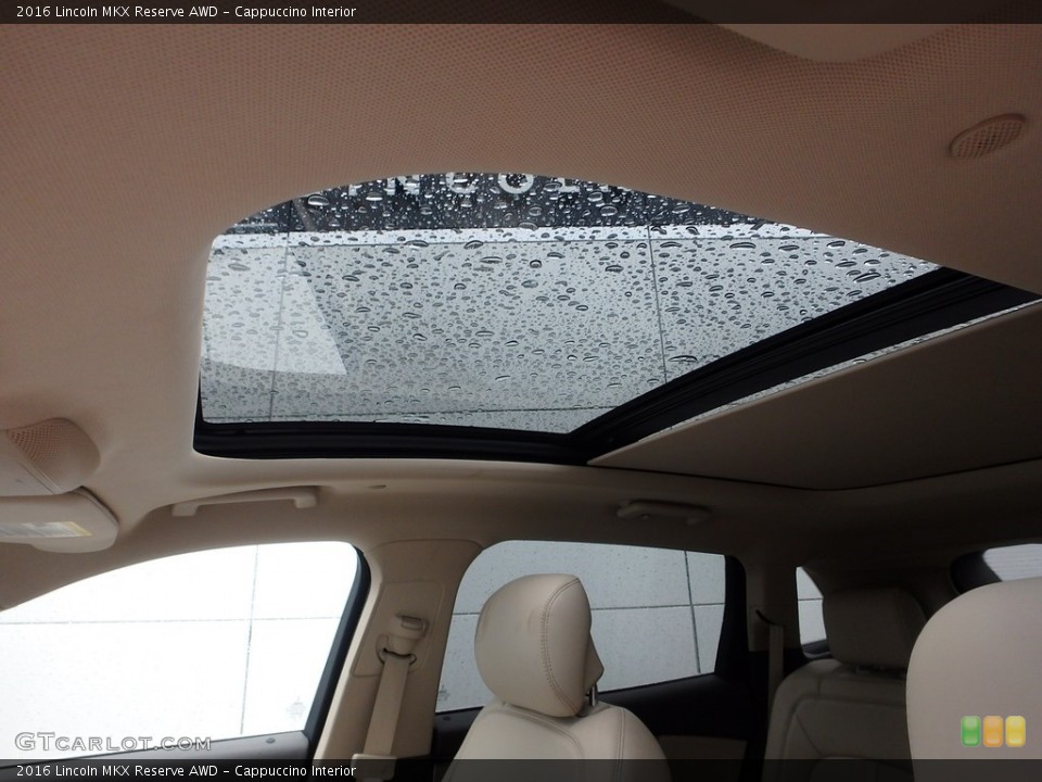 Cappuccino Interior Sunroof for the 2016 Lincoln MKX Reserve AWD #114692929