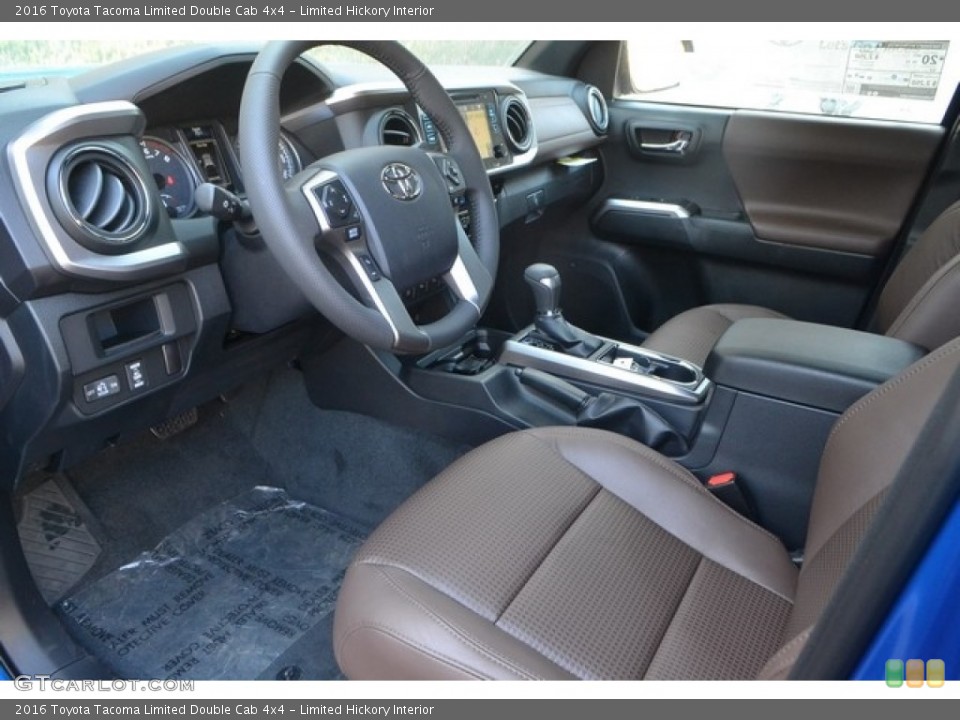 Limited Hickory Interior Photo for the 2016 Toyota Tacoma Limited Double Cab 4x4 #114699745