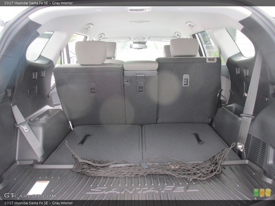 Gray Interior Trunk for the 2017 Hyundai Santa Fe SE #114707593