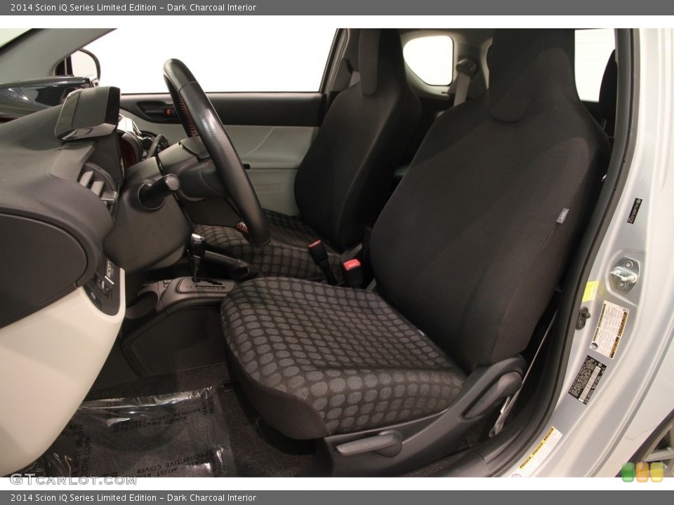Dark Charcoal Interior Front Seat for the 2014 Scion iQ Series Limited Edition #114713740