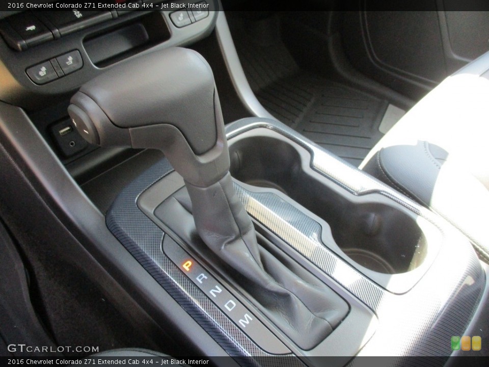 Jet Black Interior Transmission for the 2016 Chevrolet Colorado Z71 Extended Cab 4x4 #114717390
