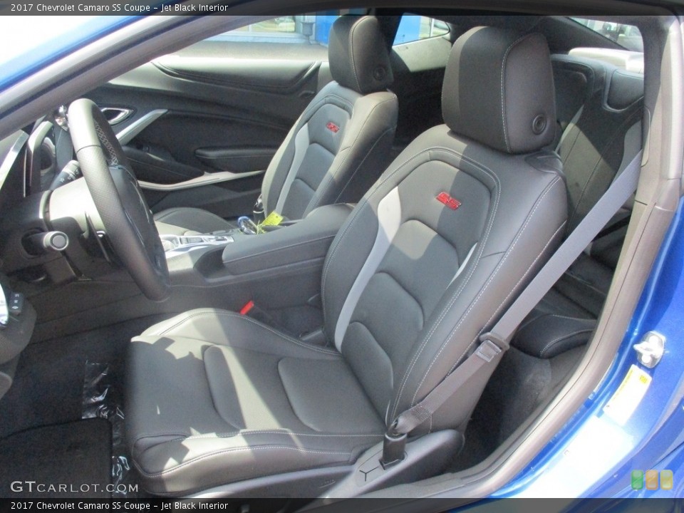 Jet Black Interior Front Seat for the 2017 Chevrolet Camaro SS Coupe #114718857