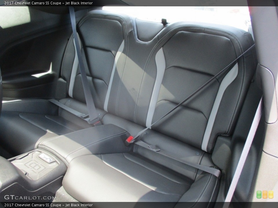 Jet Black Interior Rear Seat for the 2017 Chevrolet Camaro SS Coupe #114718887