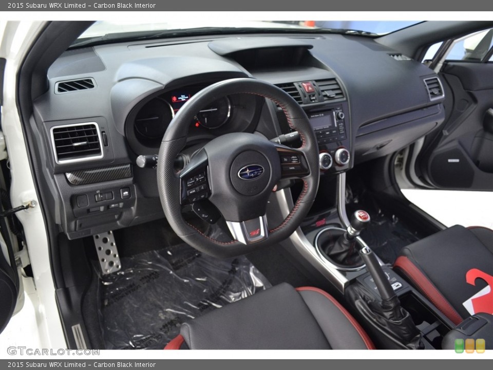 Carbon Black Interior Photo for the 2015 Subaru WRX Limited #114724002