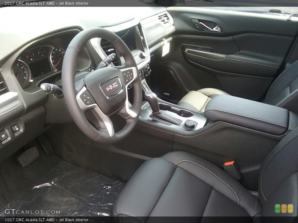 Jet Black Interior Photo for the 2017 GMC Acadia SLT AWD #114728751
