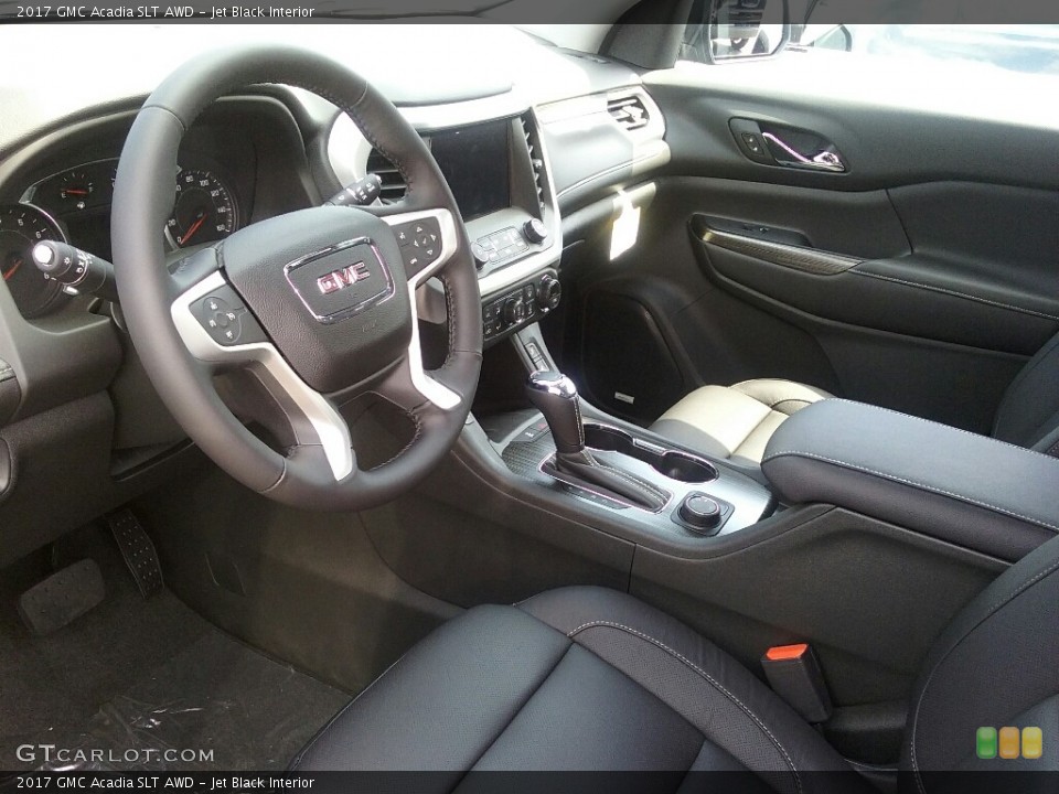 Jet Black Interior Photo for the 2017 GMC Acadia SLT AWD #114729021