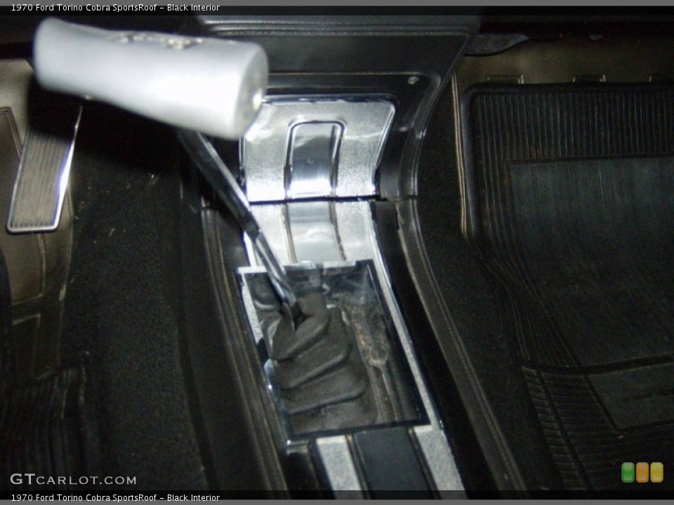 Black Interior Transmission for the 1970 Ford Torino Cobra SportsRoof #114739437
