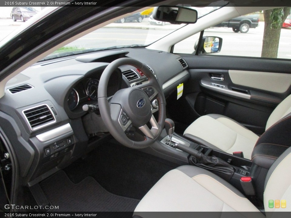 Ivory Interior Photo for the 2016 Subaru Crosstrek 2.0i Premium #114740697