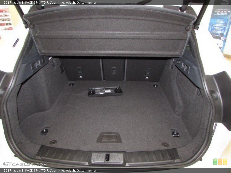Jet w/Light Oyster Interior Trunk for the 2017 Jaguar F-PACE 35t AWD R-Sport #114748206