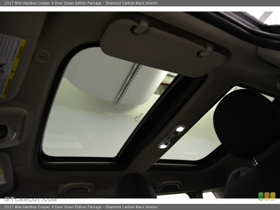 Diamond Carbon Black Interior Sunroof for the 2017 Mini Hardtop Cooper 4 Door Seven Edition Package #114793318