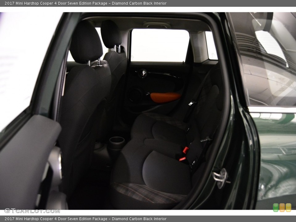 Diamond Carbon Black Interior Rear Seat for the 2017 Mini Hardtop Cooper 4 Door Seven Edition Package #114793372